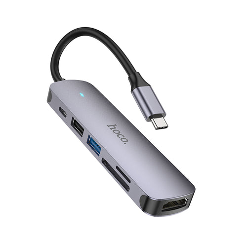HB28 6-in-1 Type-C Multi-function Adapter