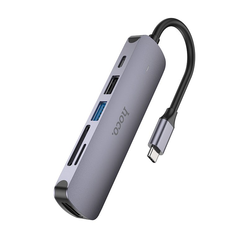 HB28 6-in-1 Type-C Multi-function Adapter
