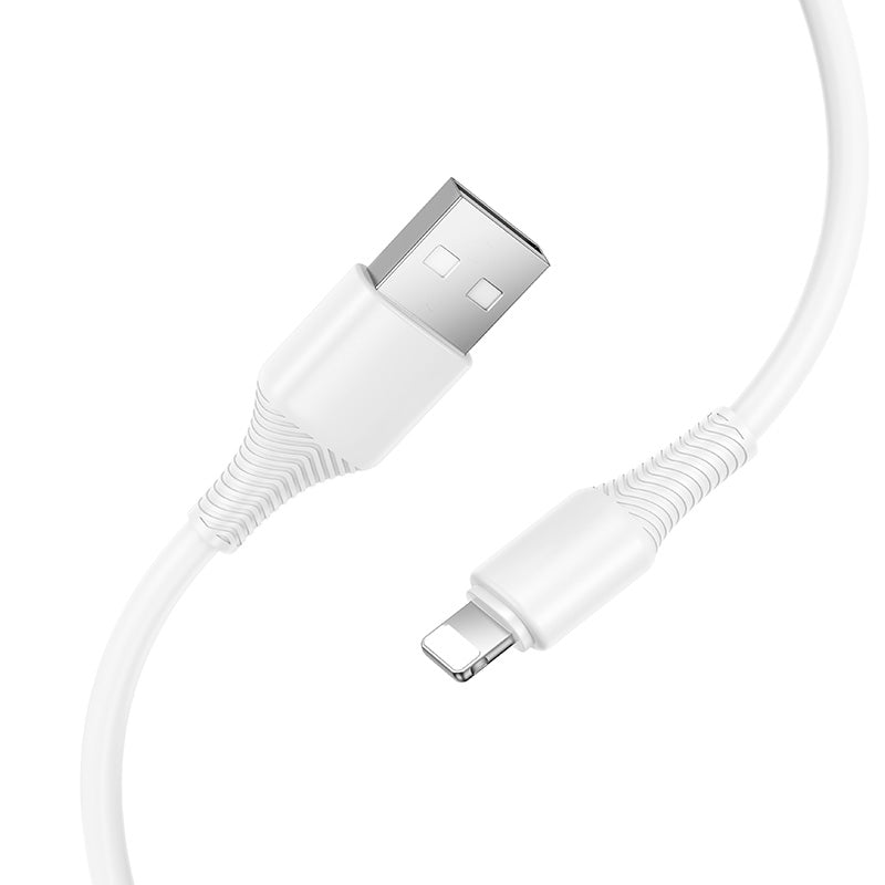 hoco X120 Beneficio 2.4A Reinforced USB-A to iP Fast Charging Cable