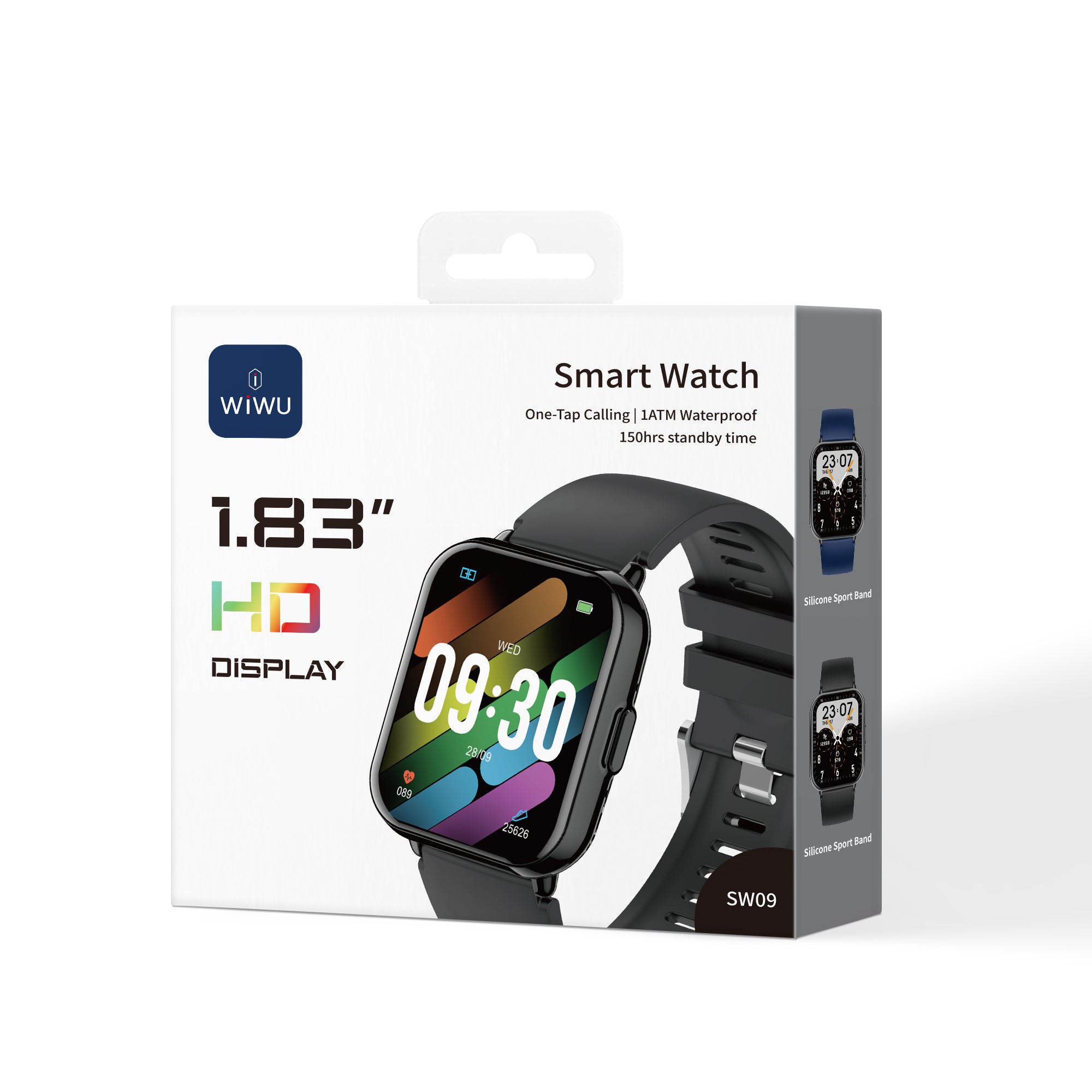 WiWU SW09 Smartwatch | 1.83" HD Display & Bluetooth Calling