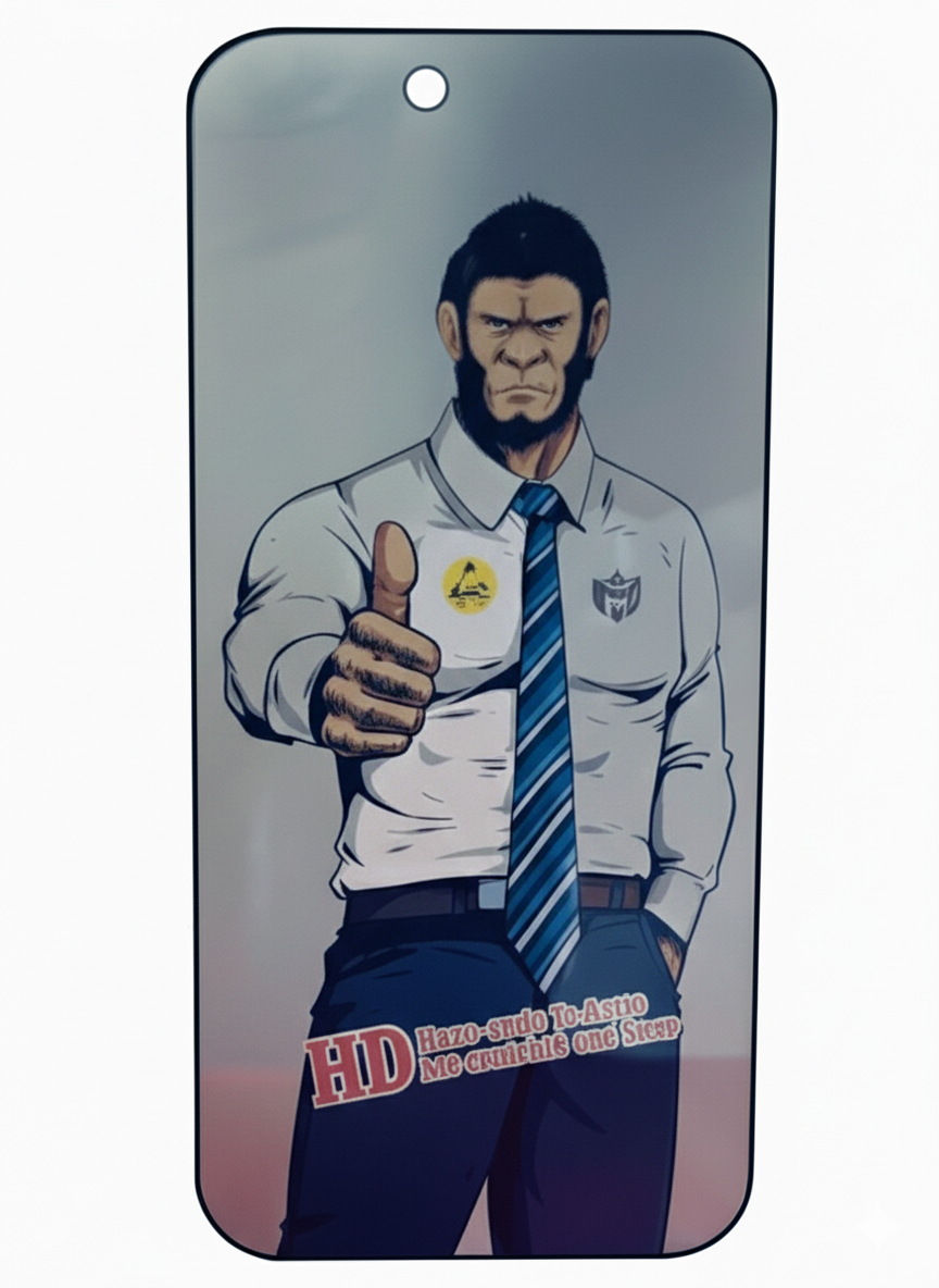 Privacy Tempered Glass Screen Protector - 9H Anti-Peeping [Pack of 10]