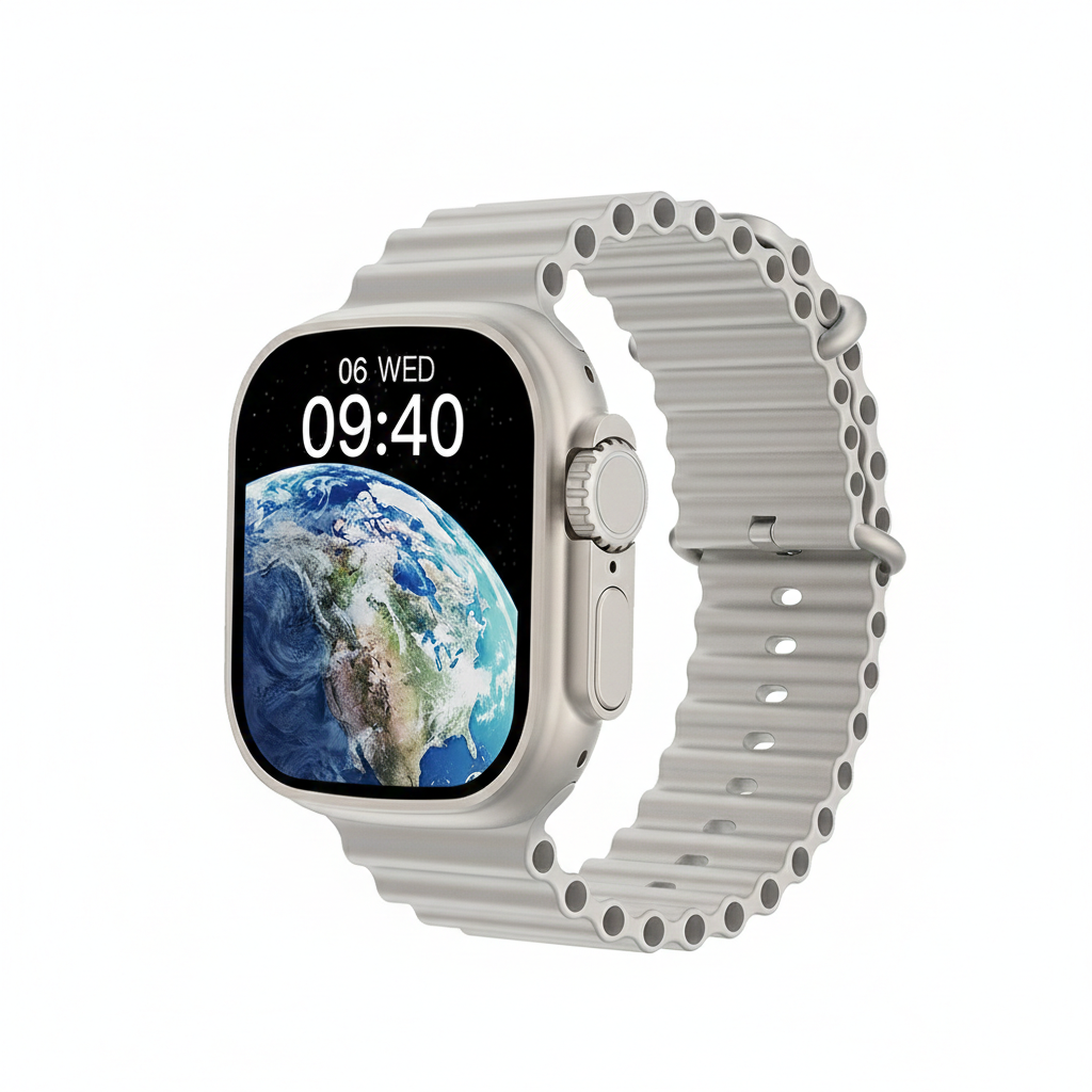 WiWU SW01 Ultra Lite Smartwatch | 2.01" IPS Display & Luxury Design