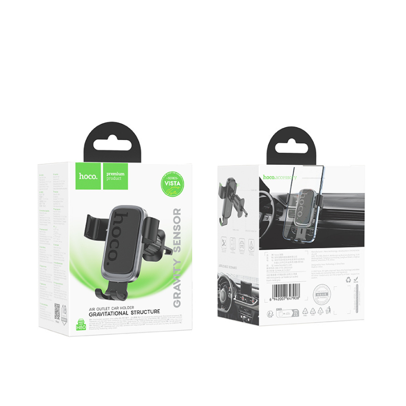 Hoco H80 Vista gravity car holder (Air Outlet)
