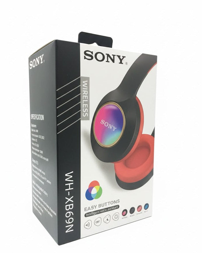 Sony WH-XB69N Hi-Res Wireless Headphones - Voice Assistant